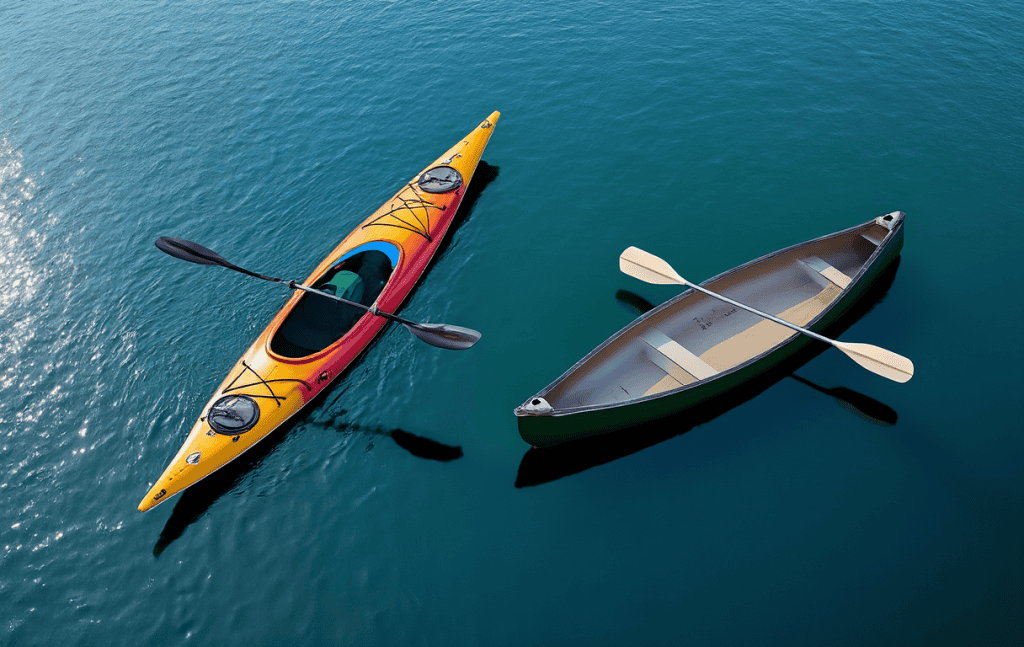 Kajak vs. Kanu: Was ist der Unterschied?